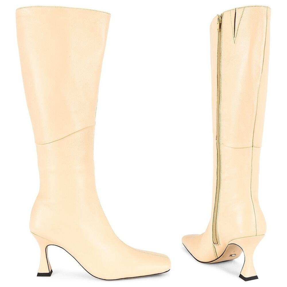 Tony Bianco Fantasy Boots Knee High Square Toe Evening Preppy Fall Winter 8.5